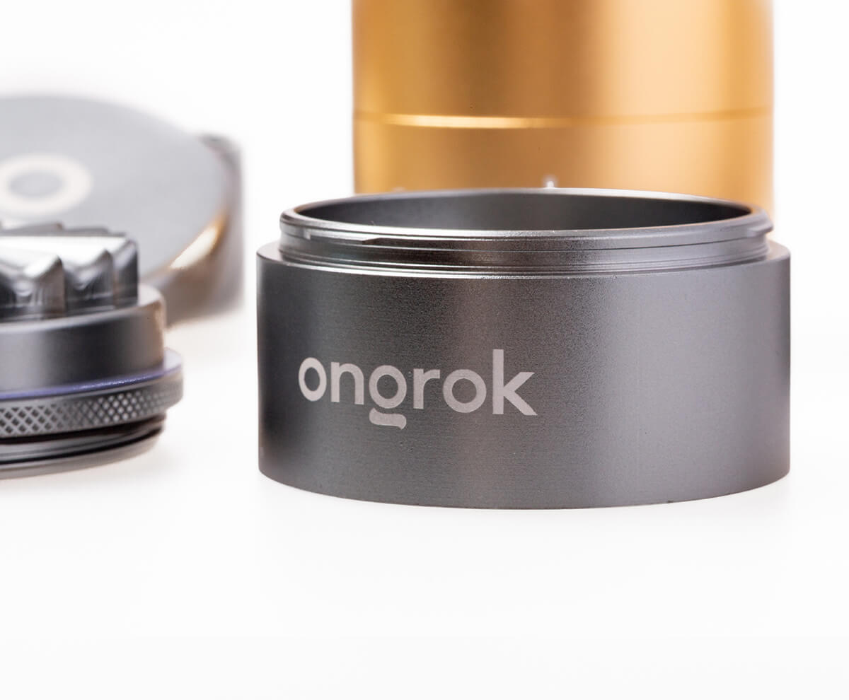 ongrok grinder flower petal toothless mini 55 mm alluminio aeronautico