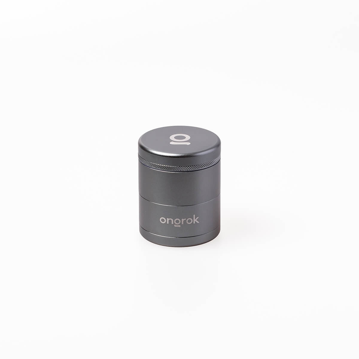 ongrok grinder flower petal toothless mini 55 mm alluminio aeronautico silver
