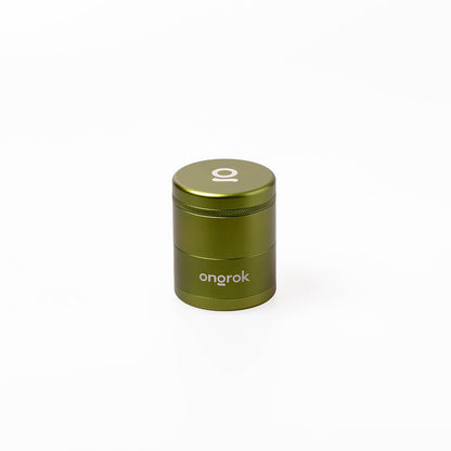 ongrok grinder flower petal toothless mini 55 mm alluminio aeronautico verde