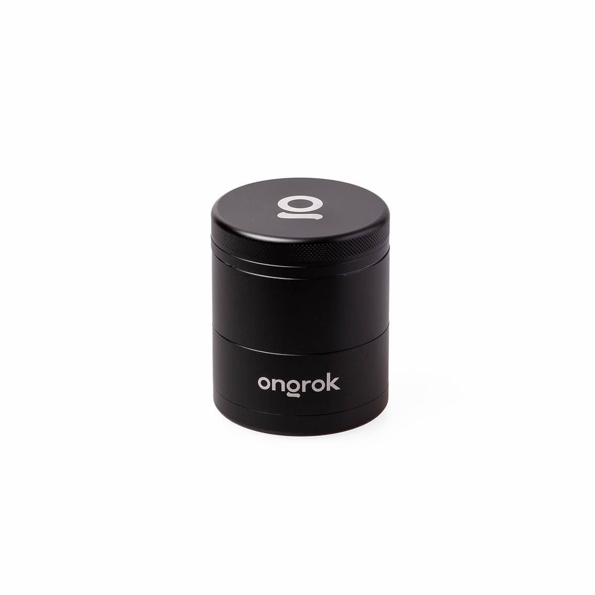 ongrok grinder storage pyramid teeth 60 mm alluminio aeronautico nero