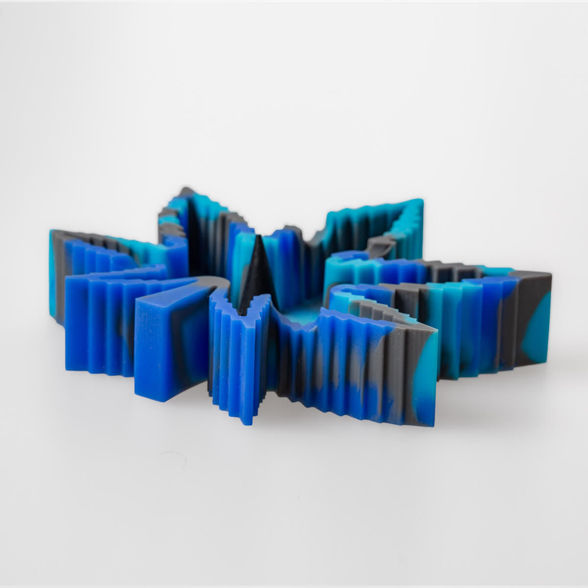 posacenere in silicone a foglia