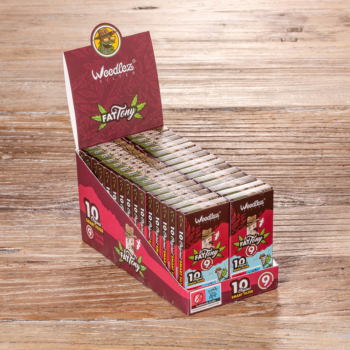 Filtri Weedlez 9 mm - Carboni Attivi Made in Italy