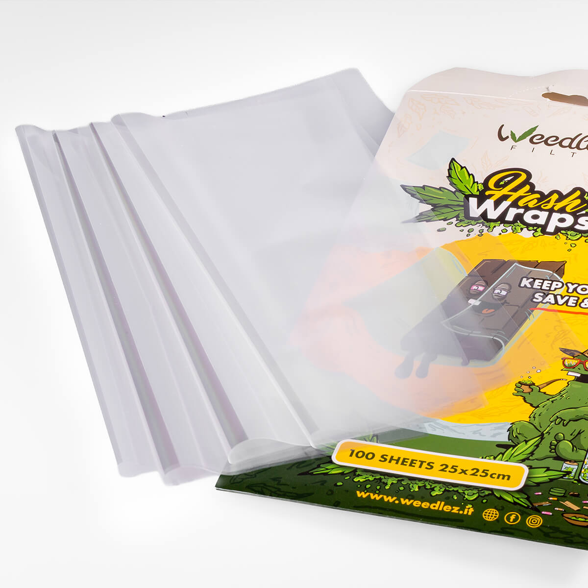 Weedlez HashWraps – Fogli per Hash, Rosin ed Estratti