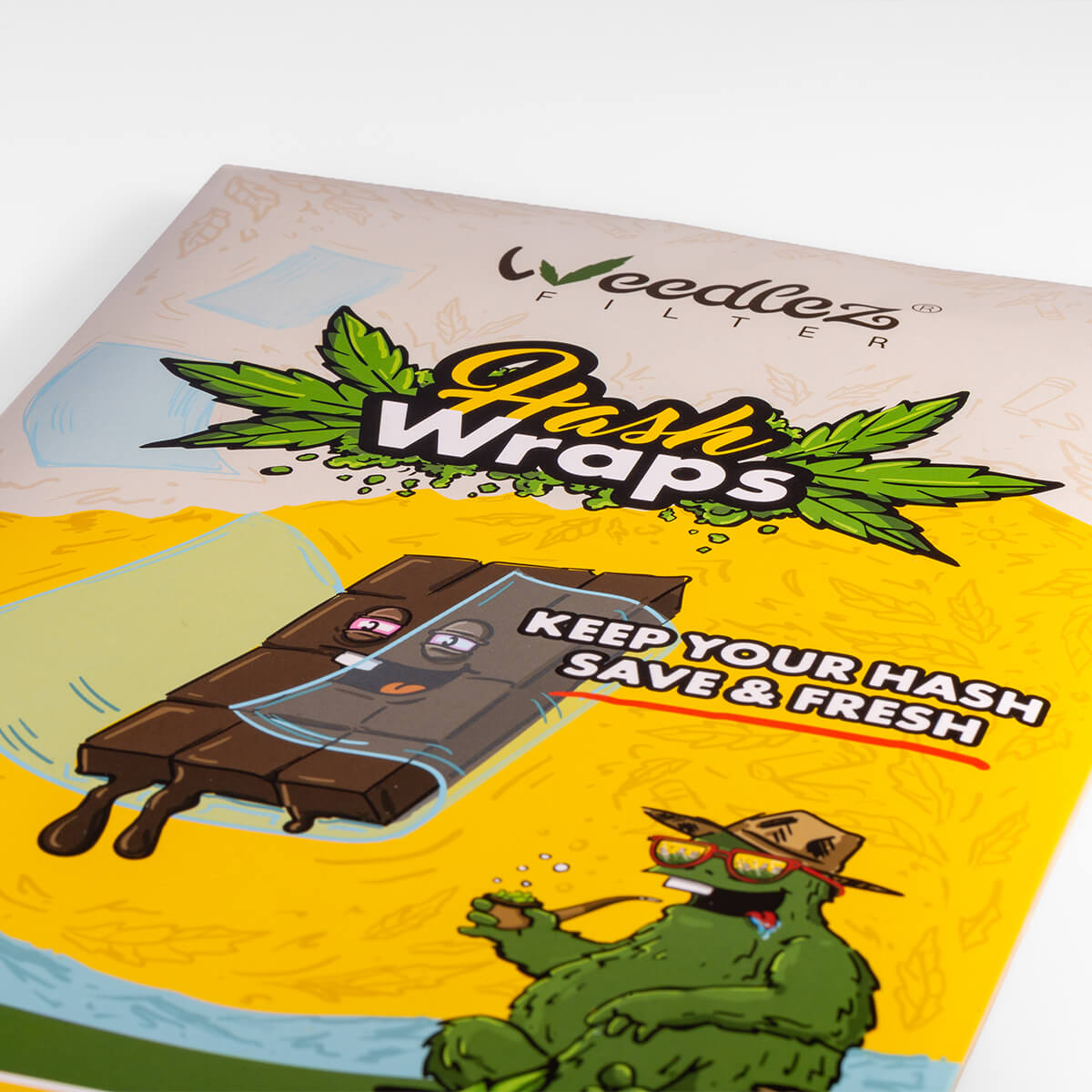 Weedlez HashWraps – Fogli per Hash, Rosin ed Estratti